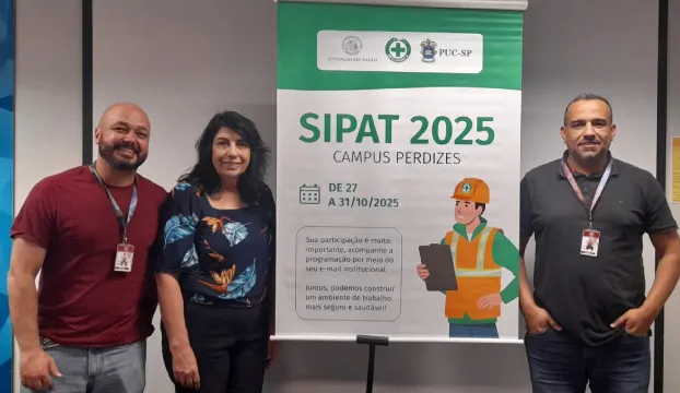 SIPAT 2025: ações realizadas no edifício-sede da FUNDASP