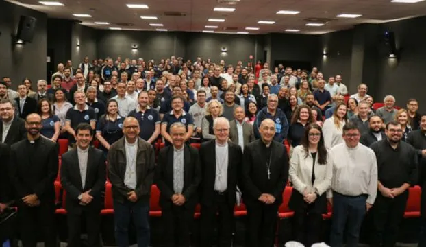 Centro Universitário Assunção recebe o Cardeal Baldassare Reina em evento da Arquidiocese