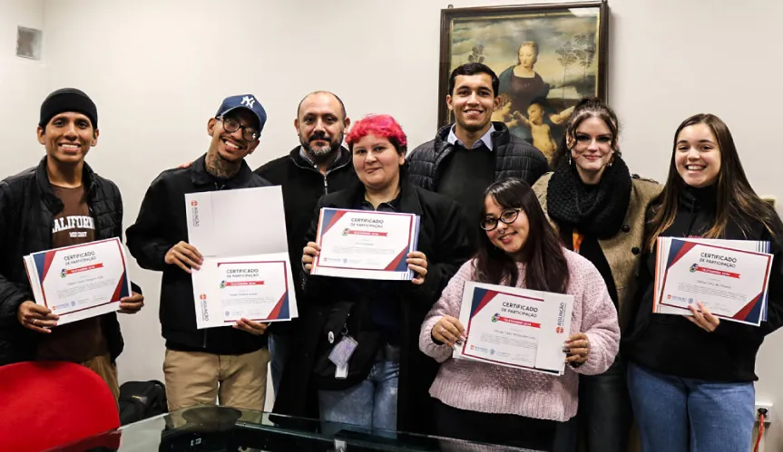 Parceria do IRO e Georgetown University aprimora língua inglesa de estudantes do Assunção