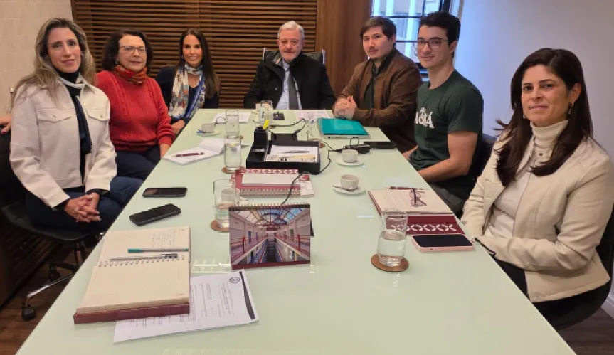 FUNDASP recebe representantes do Centro Acadêmico de Relações Internacionais