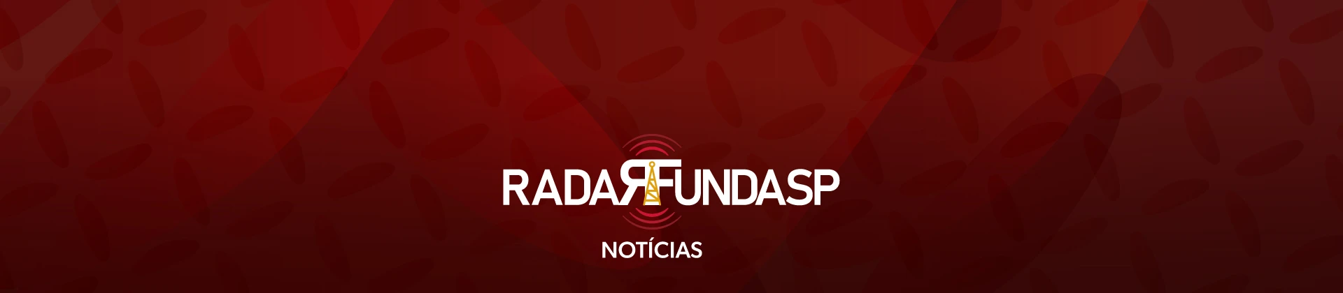 Imagem ilustrativa que mostra um detalhe da entrada da FUNDASP onde se lê 'Fundação São Paulo' na parede